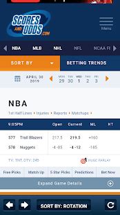 scoresandodds mobile|Android Apps by Scores And Odds on Google Play.